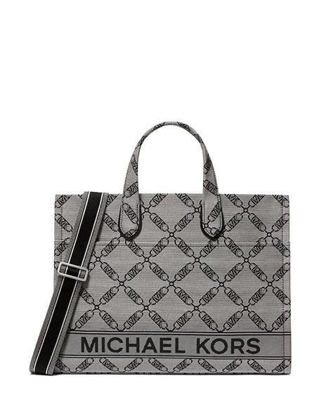 michael kors francis large grab bag|Michael Kors Gigi Large Grab Black Signature Logo Tote Bag.